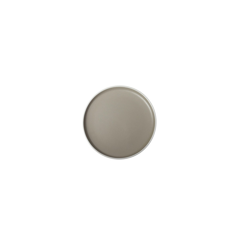 Brandani Fusion Piatti Dessert Tortora Stonewere Set 6 Pz Ref. 51308 - Tomasini Francia