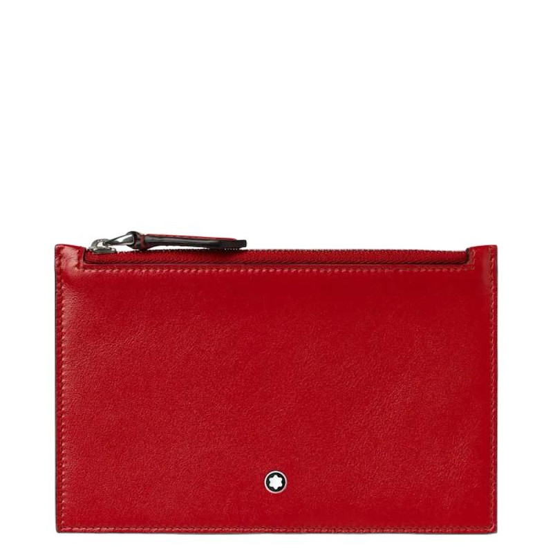 Montblanc Meisterstück Portacarte con cerniera Rosso Ref. MB129908 - Tomasini Francia