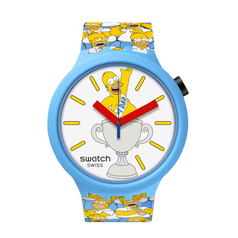 Swatch The Simpsons Collection Best Dad Ever Ref. SB05Z100 - Tomasini Francia