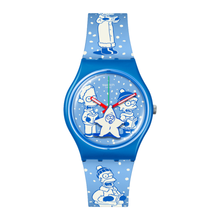Swatch The Simpsons Collection Tidings Of Joy Ref. SO28Z126 - Tomasini Francia