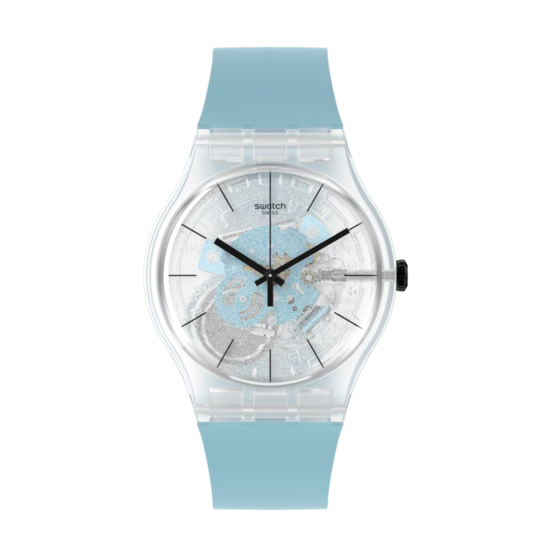 Swatch Monthly Drops Blue Daze Ref. SO29K105 - Tomasini Francia