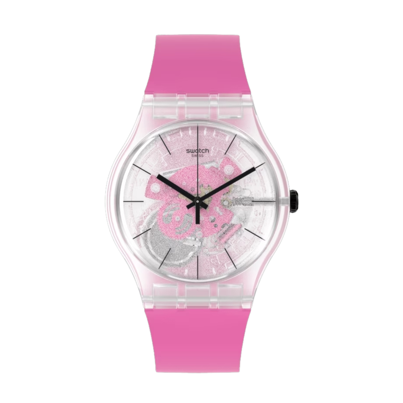 Swatch Monthly Drops Pink Daze Ref. SO29K107 - Tomasini Francia