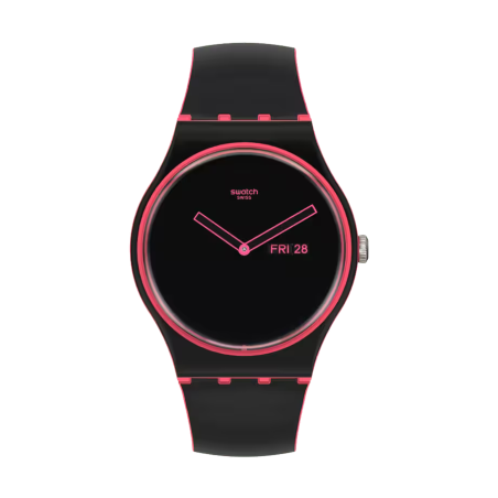 Swatch Montly Drops Minimal Line Pink Ref. SO29P700 - Tomasini Francia