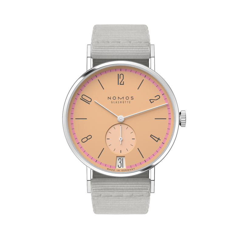 Nomos Glashütte Tangente 38 Datatrio Pastel Ref. 179.S21 - Tomasini Francia