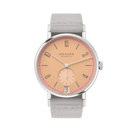 Nomos Glashütte Tangente 38 Datatrio Pastel Ref. 179.S21 - Tomasini Francia