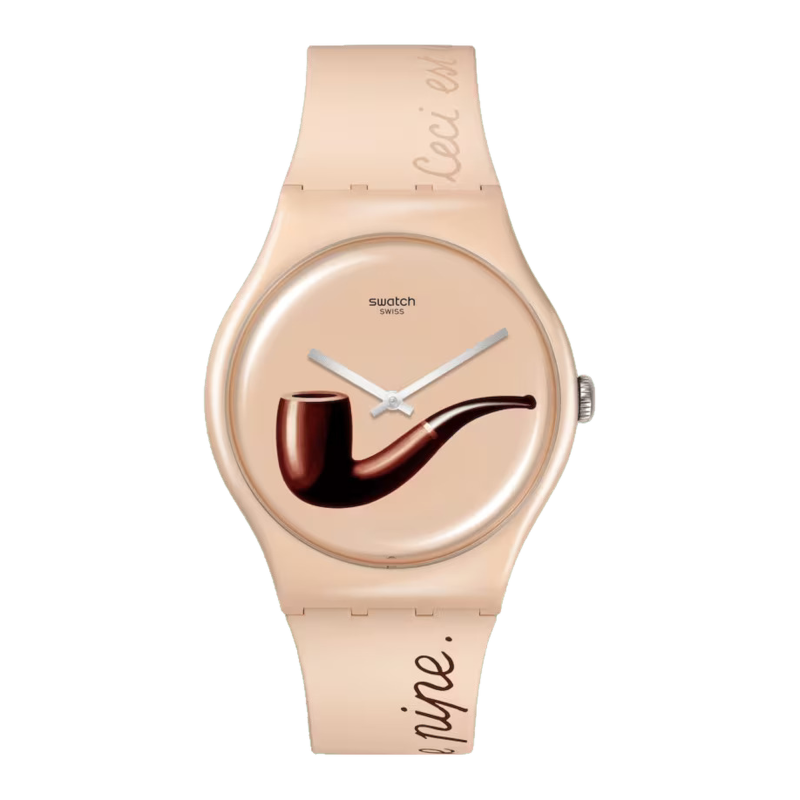 Swatch Art Journey 2023 La Trahison des Images By Rene Magritte Ref. SO29Z124 - Tomasini Francia