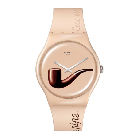 Swatch Art Journey 2023 La Trahison des Images By Rene Magritte Ref. SO29Z124 - Tomasini Francia
