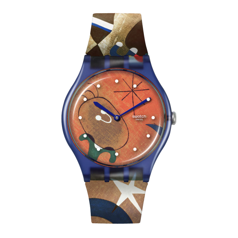 Swatch X Tate Gallery Miro's Women & Bird in The Moonlight Ref. SO29Z136 - Tomasini Francia