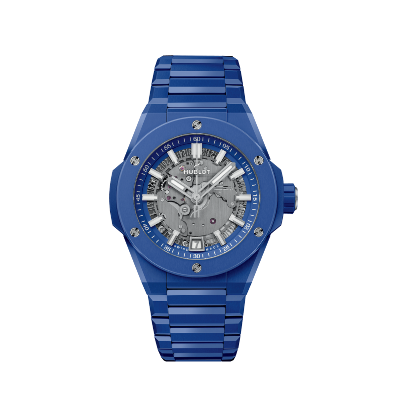 Hublot Big Bang Integrated Time Only Blu Indigo Ceramic Ref. 456.EX.5129.EX - Tomasini Francia