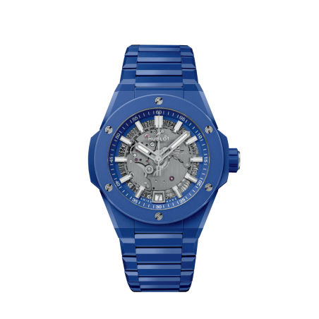 Hublot Big Bang Integrated Time Only Blu Indigo Ceramic Ref. 456.EX.5129.EX - Tomasini Francia