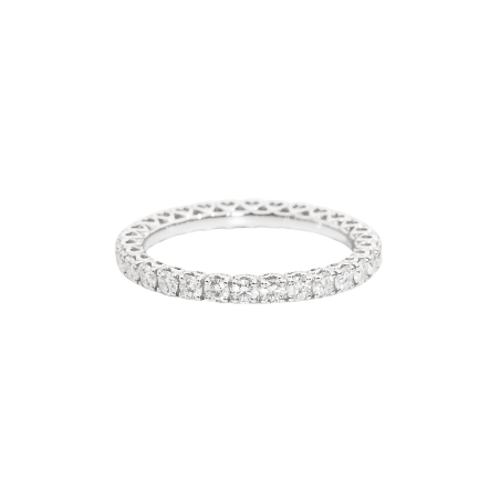 Recarlo Anniversary Anello Veretta con Diamanti Ref. R01GD737-14 - Tomasini Francia