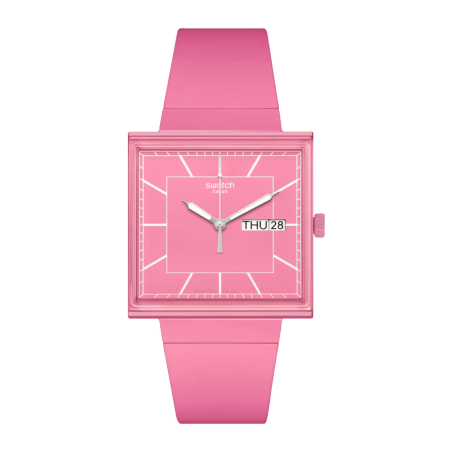 Swatch Bioceramic What if Rose Ref. SO34P700 - Tomasini Francia
