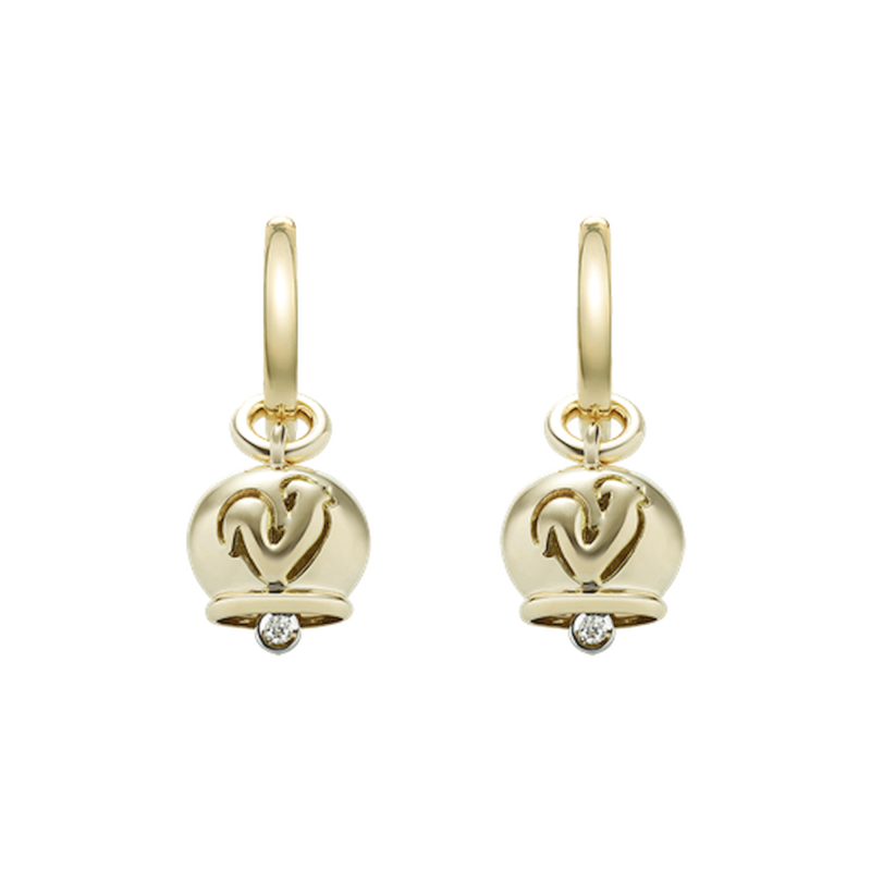 Chantecler Campanella Orecchini Oro Ref. 36582 - Tomasini Francia