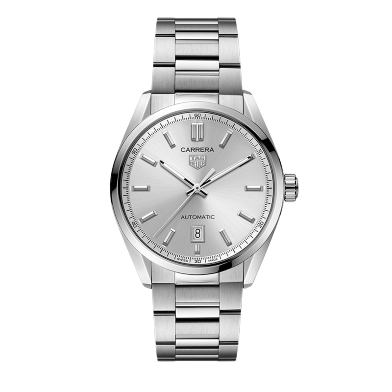 TAG Heuer Carrera Date 39 Silver Ref. WBN2111.BA0639 - Tomasini Francia