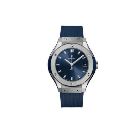 Hublot Classic Fusion Titanium Blue Ref. 581NX7170RX - Tomasini Francia