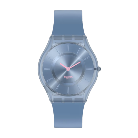 Swatch Montly Drops Denim Blue Ref. SS08N100S14 - Tomasini Francia