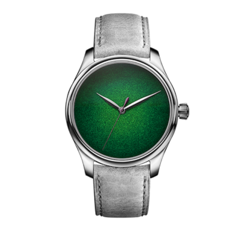 H.Moser & Cie Endeavur Centre Seconds Concept Lime Green Ref. 1200-1233 - Tomasini Francia