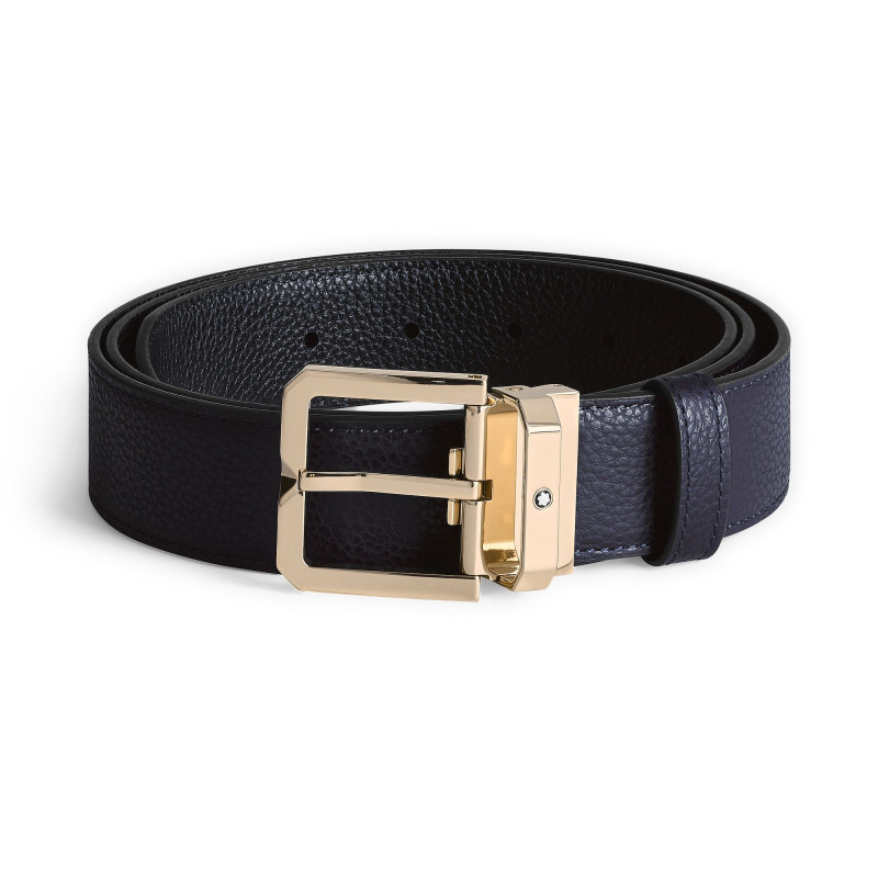 Montblanc Cinta Reversible Night Blue/Black Ref. MB199099 - Tomasini Francia