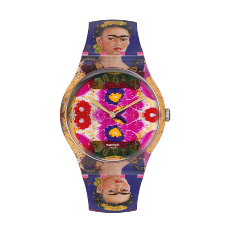 Swatch X Centre Pompidou The Frame By Frida Kahlo Ref. SUOZ341 - Tomasini Francia