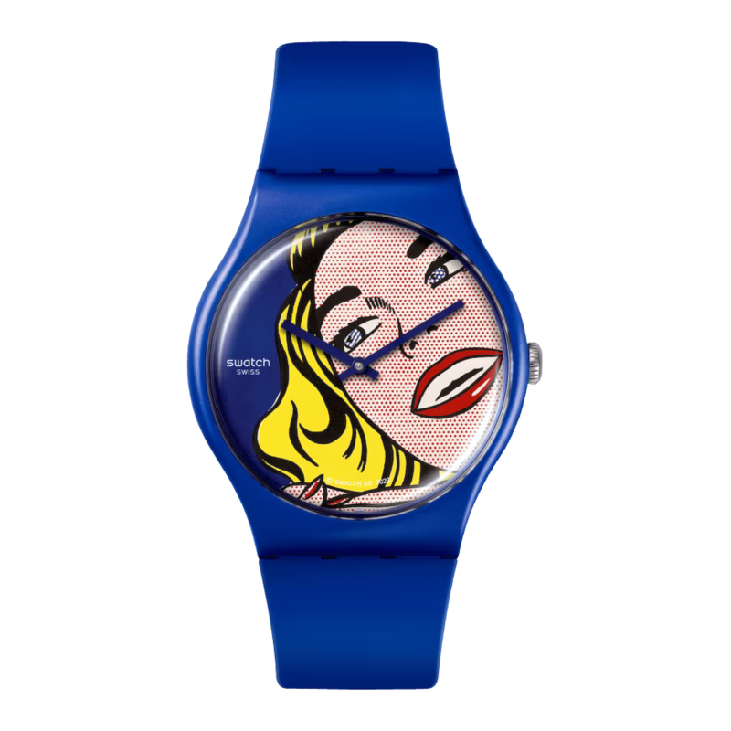 Swatch The Art Journey Girl By Roy Lichtenstein The Watch Ref. SUOZ352 - Tomasini Francia