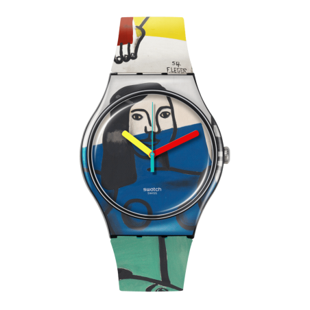 Swatch x Tate Galley Leger's Two Women Holding Flowers Ref. SUOZ363 - Tomasini Francia