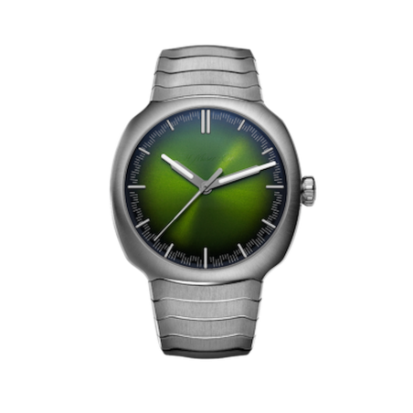 H. Moser & Cie Streamliner Centre Seconds Matrix Green Ref. 6201-1200 - Tomasini Francia