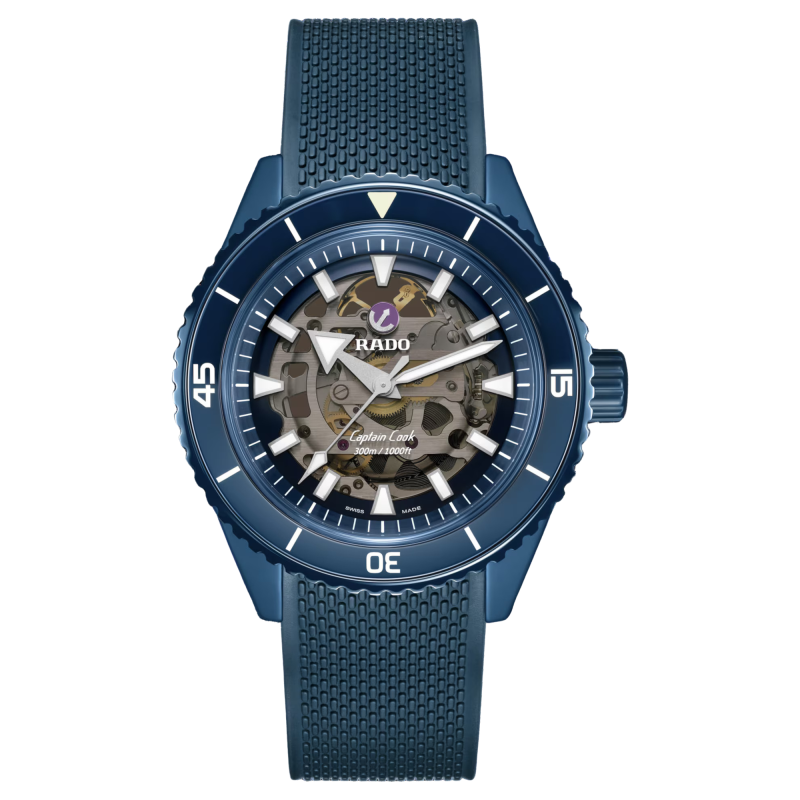 Rado Captain Cook High-Tech Ceramic Skeleton Ref. R32153209 - Tomasini Francia