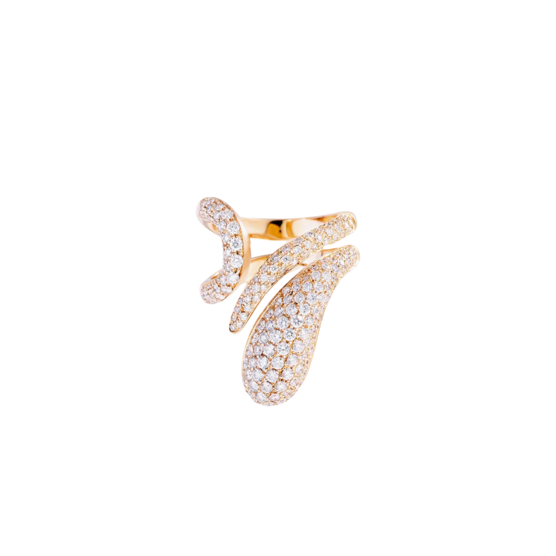 Dada Arrigoni Elika Anello Oro Rosa e Diamanti Ref. DEK20AN_RRDI - Tomasini Francia