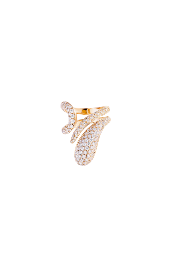 Dada Arrigoni Elika Anello Oro Rosa e Diamanti Ref. DEK20AN_RRDI - Tomasini Francia