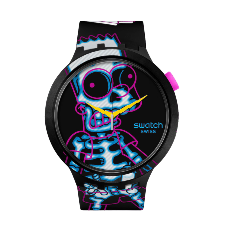Swatch The Simpsons Aye Carumboo Ref. SB01Z105 - Tomasini Francia