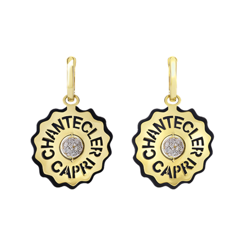 Chantecler Logo Earrings Ref. 43421 - Tomasini Francia