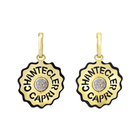 Chantecler Logo Earrings Ref. 43421 - Tomasini Francia