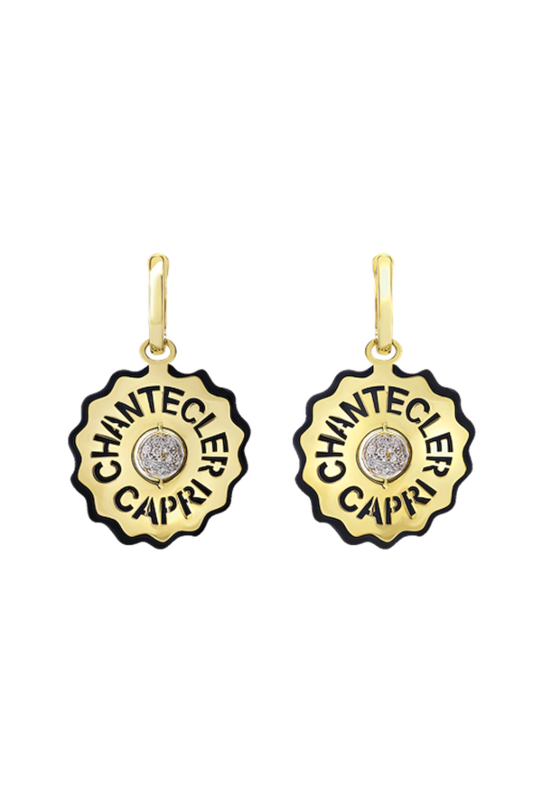 Chantecler Logo Earrings Ref. 43421 - Tomasini Francia