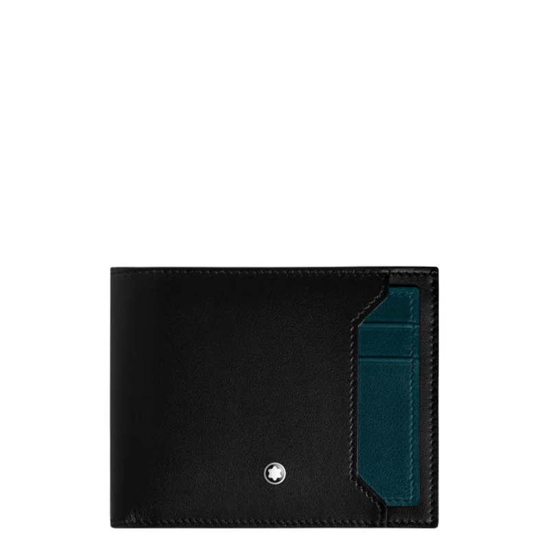 Montblanc Portafoglio 6 scomparti con porta carte amovibile Soft Ref. MB198745 - Tomasini Francia