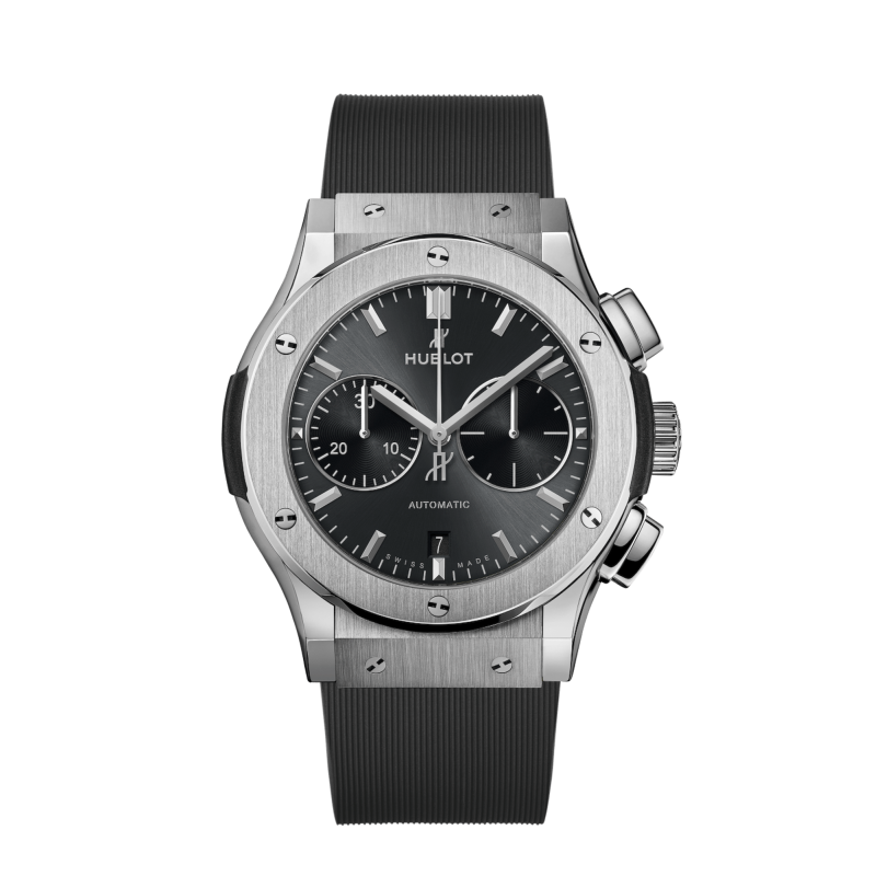 Hublot Classic Fusion Racing Grey Chronograph Titanium Ref. 521.NX.7071.RX - Tomasini Francia