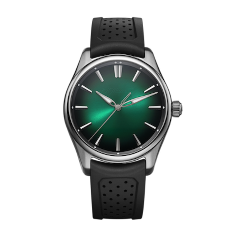 H. Moser & Cie Pioneer Centre Seconds Cosmic Green Ref. 3201-1201 - Tomasini Francia