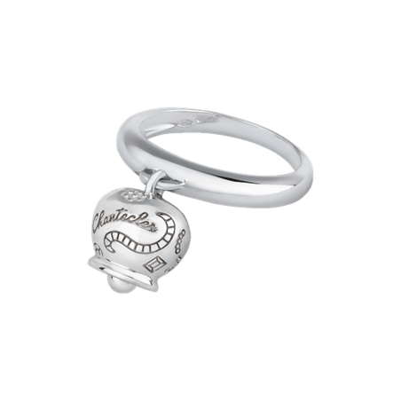Chantecler Anello Suamèm Campanella Piccolo Oro Bianco Ref. 30215 - Tomasini Francia