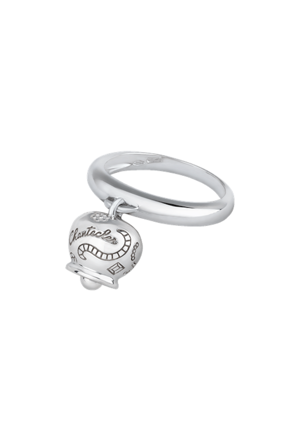 Chantecler Anello Suamèm Campanella Piccolo Oro Bianco Ref. 30215 - Tomasini Francia