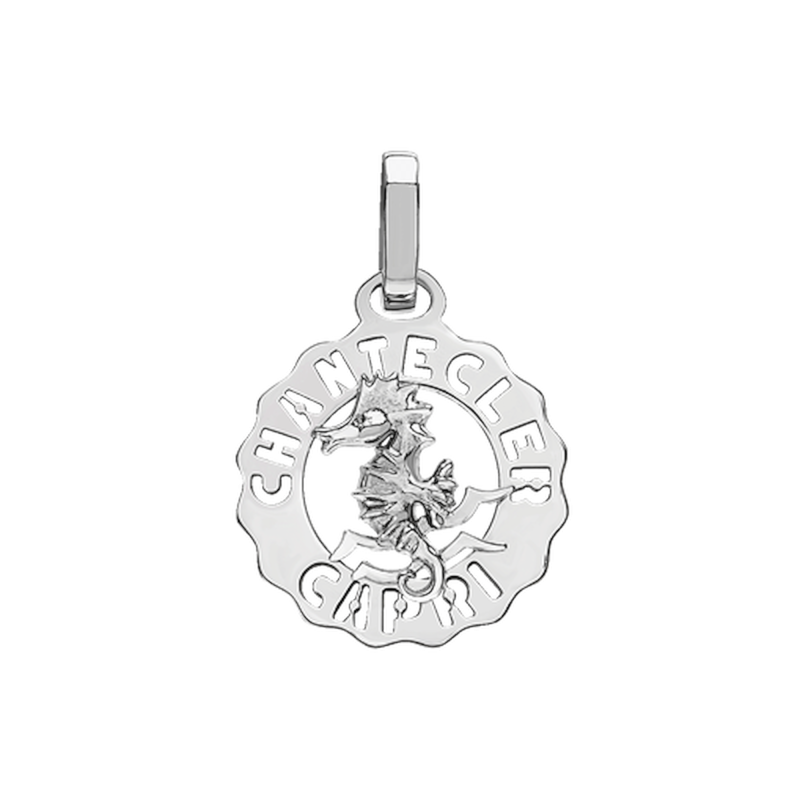Chantecler Et Voila Logo Silver Pendant Ref. 42450 - Tomasini Francia