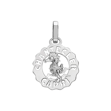 Chantecler Et Voila Logo Silver Pendant Ref. 42450 - Tomasini Francia