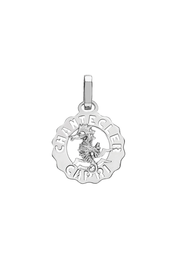 Chantecler Et Voila Logo Silver Pendant Ref. 42450 - Tomasini Francia