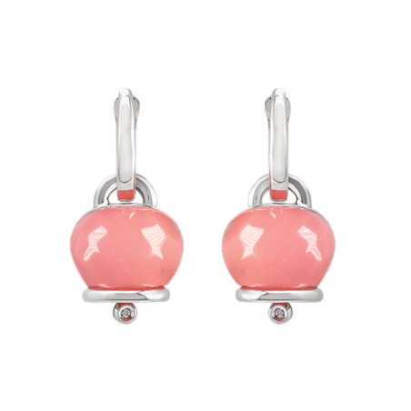 ChanteclerEt Voila Earrings Silver Campanelle Ref. 43008 - Tomasini Francia