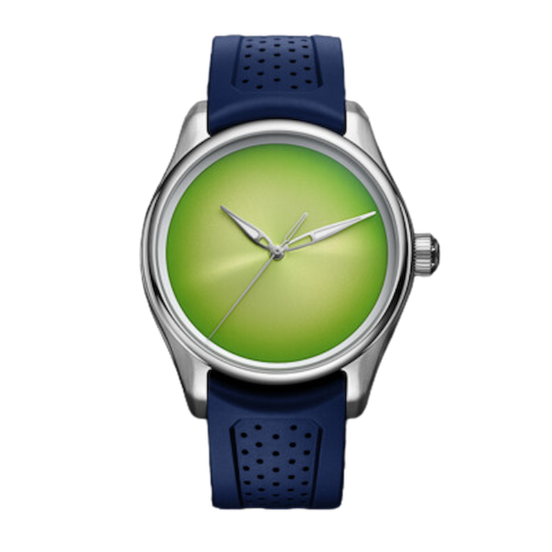 H.Moser & Cie Pioneer Centre Seconds Concept Citrus Green Ref. 3201-1204 - Tomasini Francia