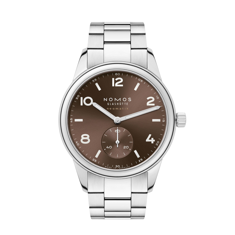 Nomos Glashutte Club Sport neomatik 39 Tabac Ref. 760 - Tomasini Francia