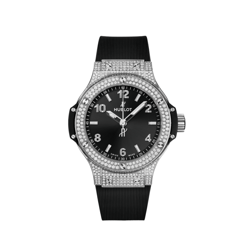 Hublot Big Bang Steel Pavè 38 mm Ref. 361.SX.1270.RX.1704 - Tomasini Francia