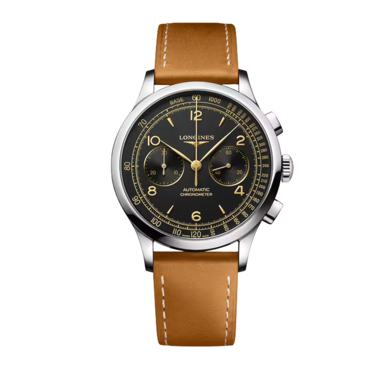 Longines Record Chronograph Ref. L2.921.4.56.2 - Tomasini Francia