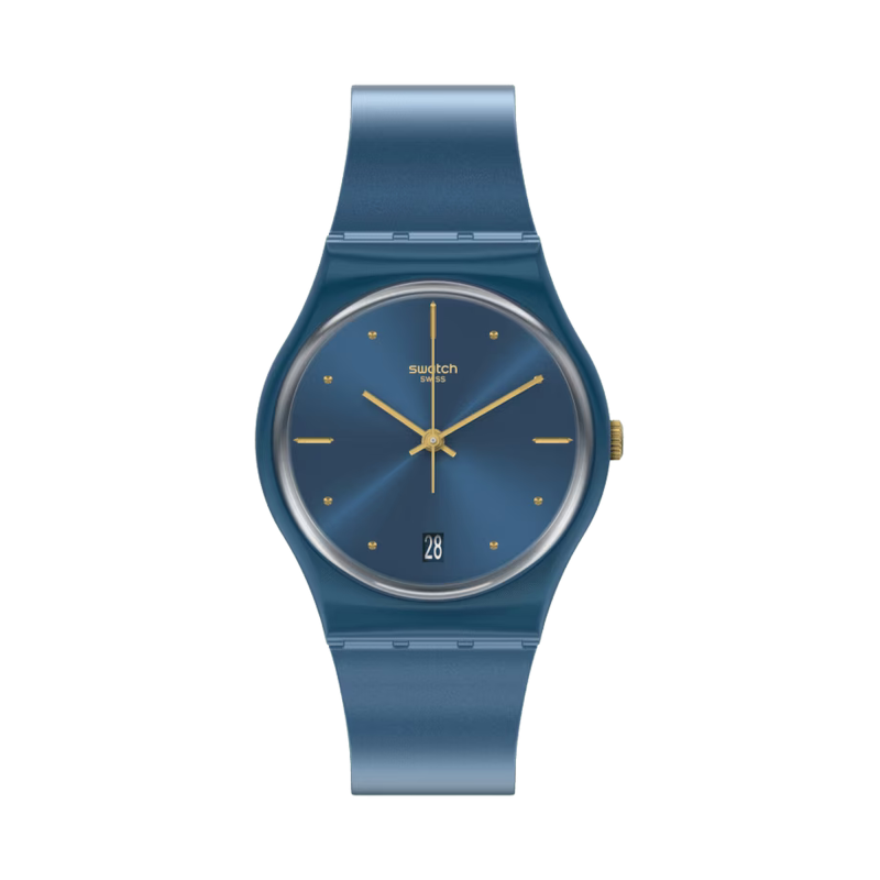 Swatch  Monthly Drops Pearlyblue Ref. GN417 - Tomasini Francia