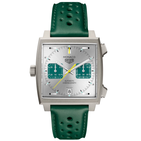 TAG Heuer Monaco Chronograph Racing Green Ref. CAW218.EFC6565 - Tomasini Francia