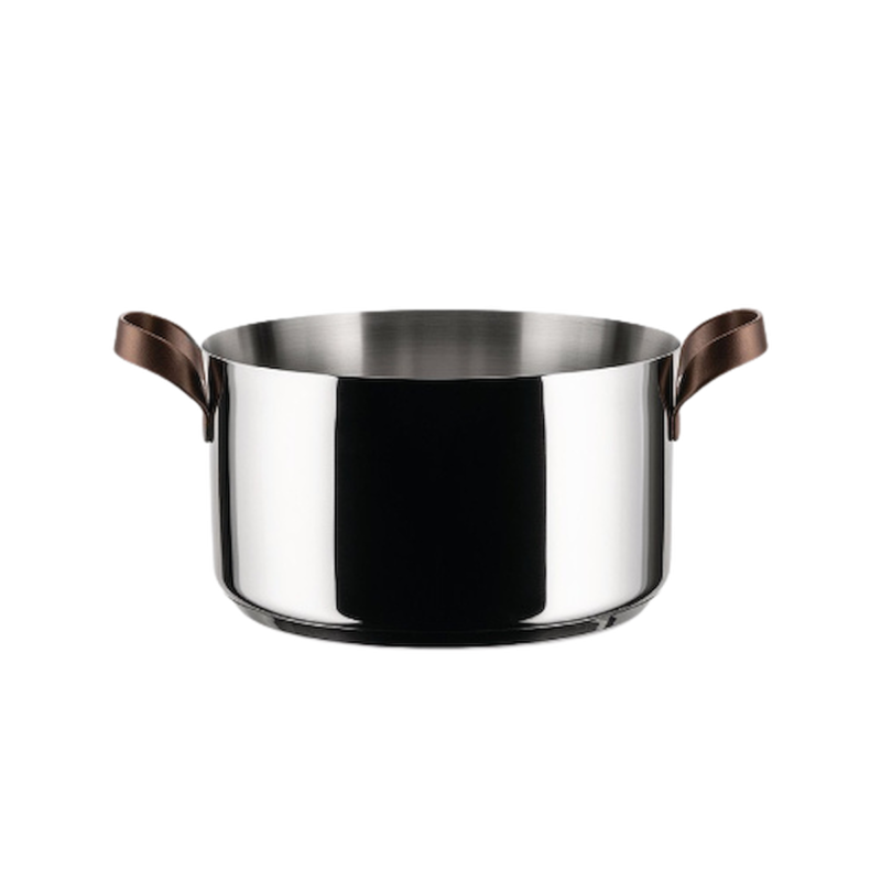 Alessi Edo Two-handled saucepan Ø 16 cm Ref. PU101/16 - Tomasini Francia