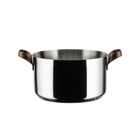Alessi Edo Two-handled saucepan Ø 16 cm Ref. PU101/16 - Tomasini Francia